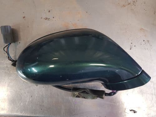 Mazda MX5 - Mk2 (NB) 98-05 - OFFSIDE WING MIRROR (Right) - EMERALD GREEN (18J) ELECTRIC 3 Wire